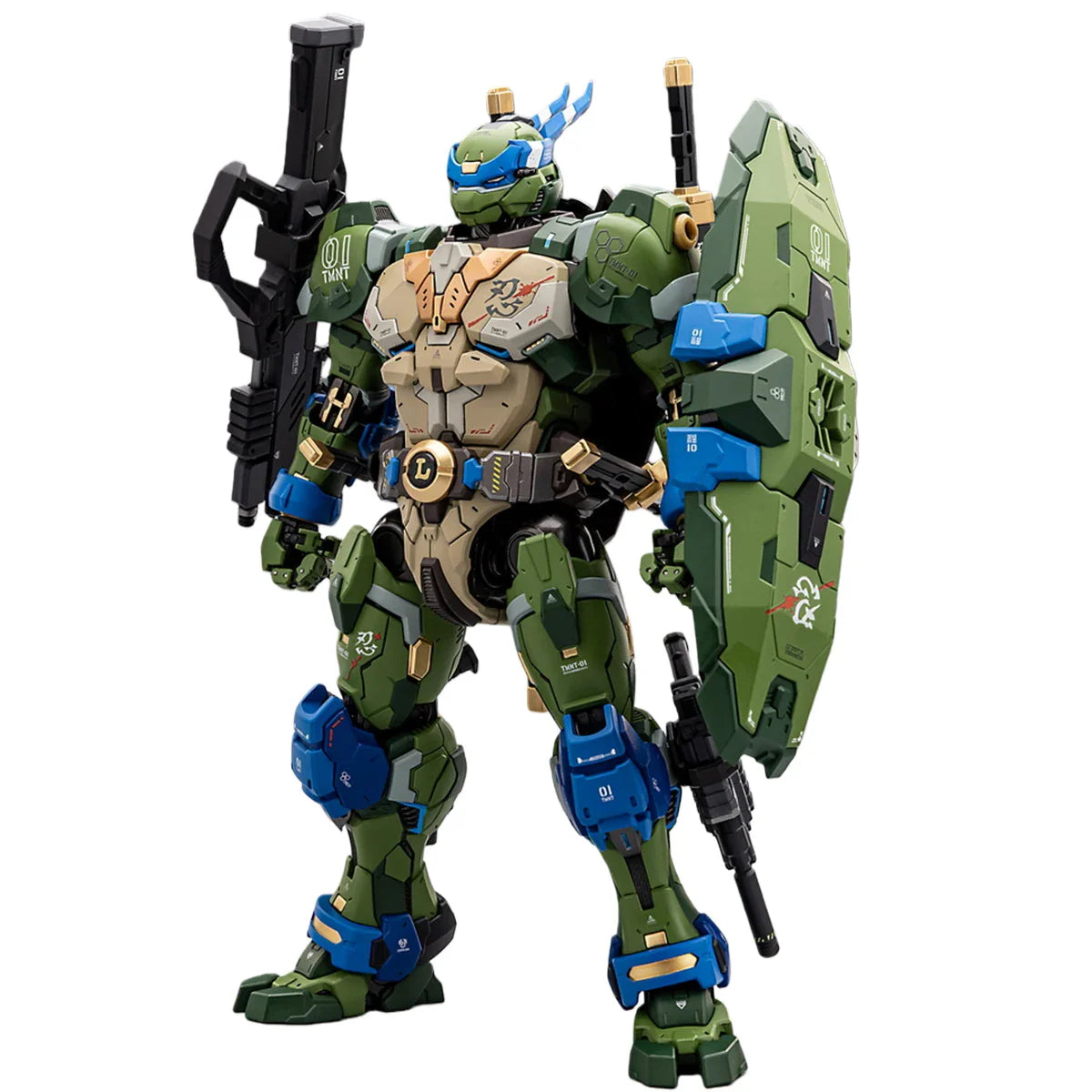 HIPLAY HEATBOYS Mecha Alloy Armor TMNT 4-Schildkröten Actionfigur