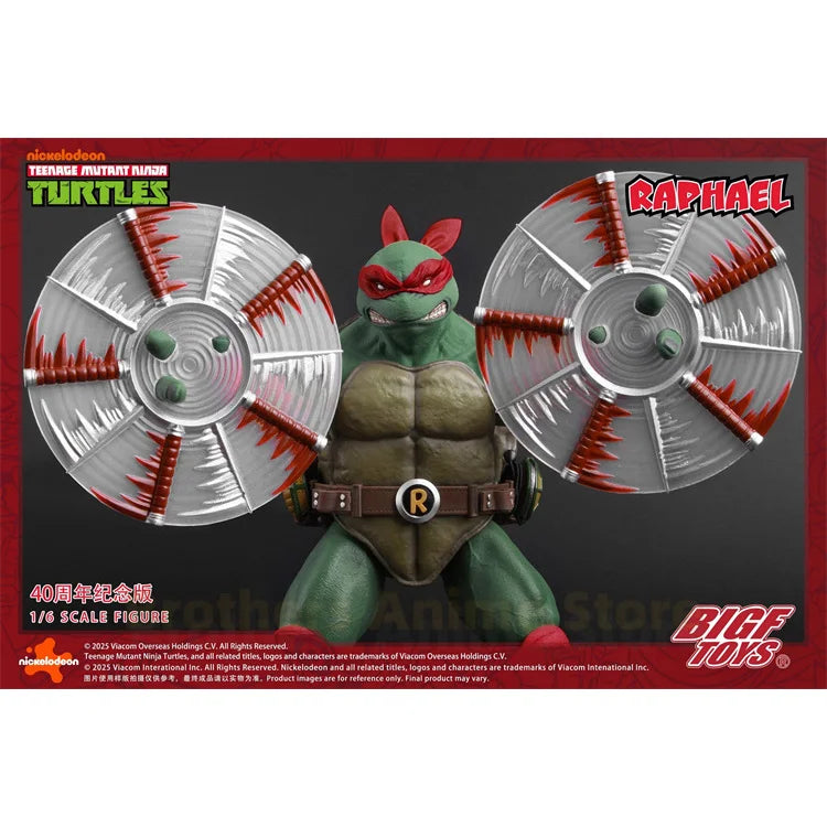 Pre-sale: BIGFTOYS BIGF-002 Teenage Mutant Ninja Turtles Raphael 1/6 Action Figure