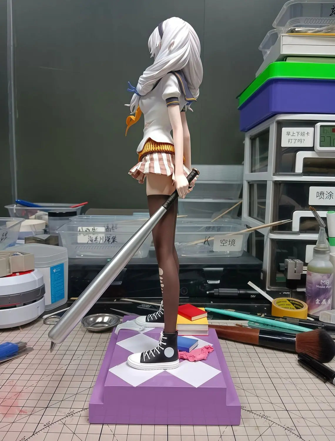 Honkai Impact 3 Figure Kiana Kaslana Figures Kawaii Game Peripherals Statue Model Collection Desk Decorations Toys Birthday Gift