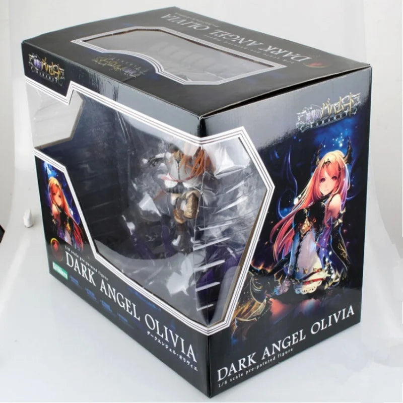 Trendy Bahamut's Dark Angel Olivia from Holy Strike Two Color Handmade Model Festival Birthday Gift Desktop Decoration Toy