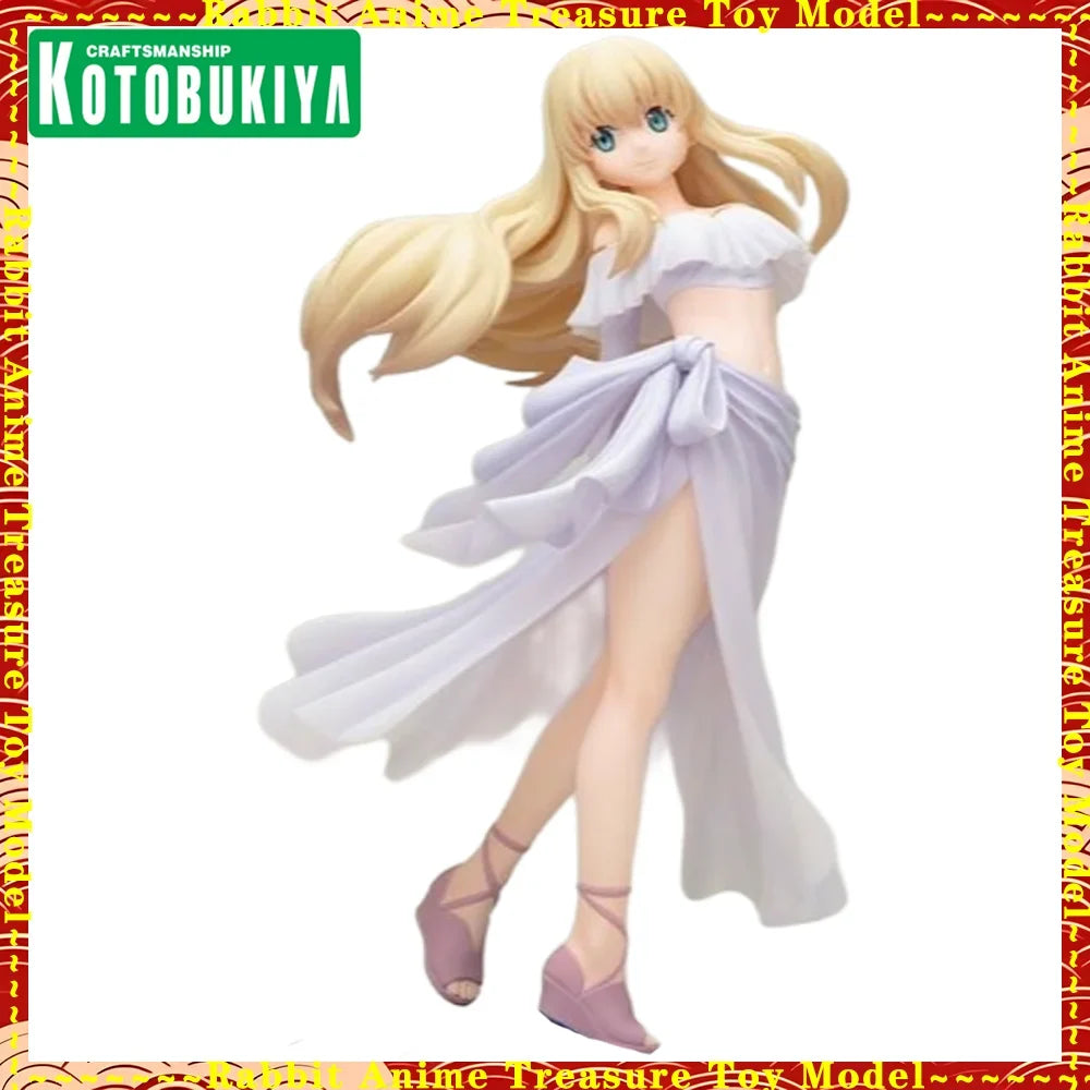 In Stock Original Genuine Kotobukiya Aldnoah.Zero Asseylum Vers Allusia 1/7 Scale Figure Standing Pose Collectible