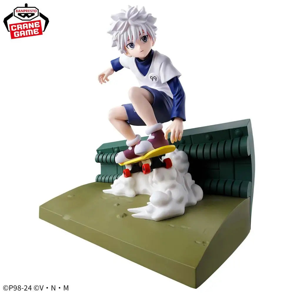 Original BANPRESTO Memorable Saga Special HUNTER HUNTER Killua Zoldyck Gon Freecss Hisoka Figure Anime Model Toy