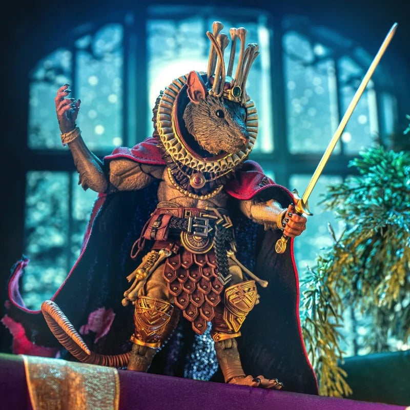 In Stock Genuine Four Horsemen Studios Mythic Legions Series: The Mouse King 1/12 Action Figure With Interchangeable Head