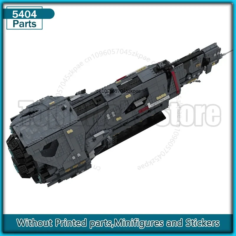 UCS Space MOC Building Blocks UNSC Pillar of Autumn C-709 Refit Spaceship Model DIY Assemble Bricks Display Toys Gifts 5404PCS