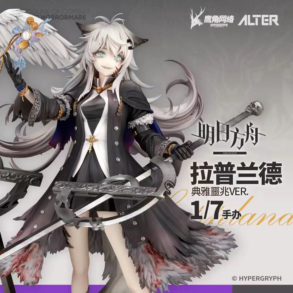 In Stock  Original Arknights Lappland Omen Ver. 1/7 23.5cm Action Figure Assembly Model Toys Collectible Model Gifts