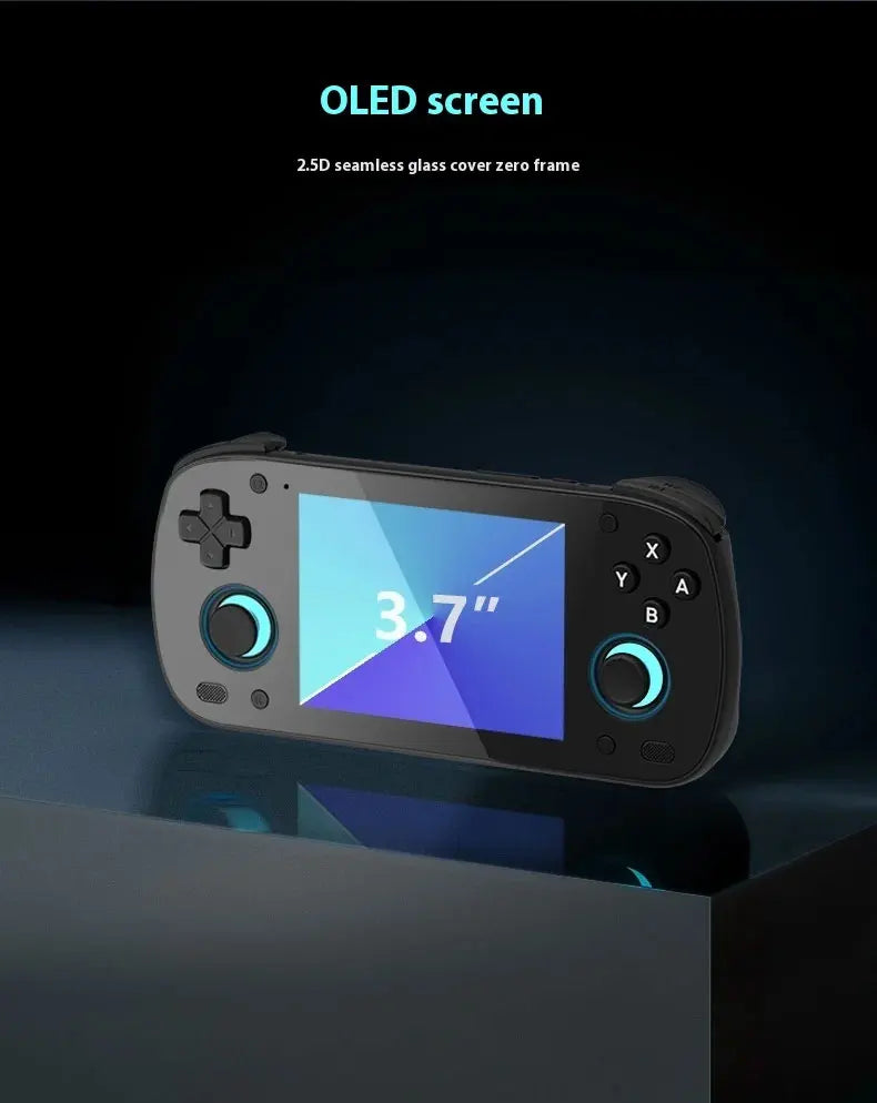 Retroid Pocket Mini Retro HD Gaming Video Player Console OLED HD Screen 3.7 Inch Android Gaming 6 + WiFi PSP PS2