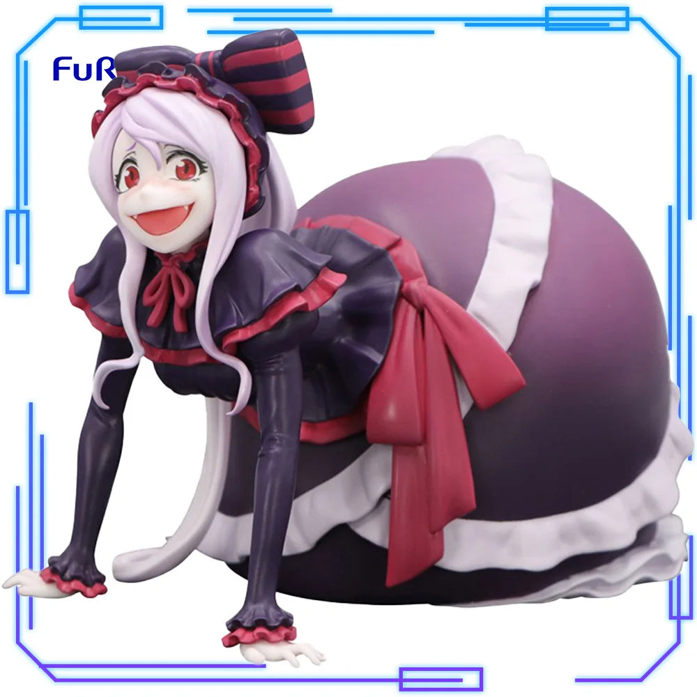 In Stock FuRyu Original Genuine Anime Overlord Shalltear Bloodfallen 10.5cm Collection Model Toy Noodle Stopper Figure Xmas Gift