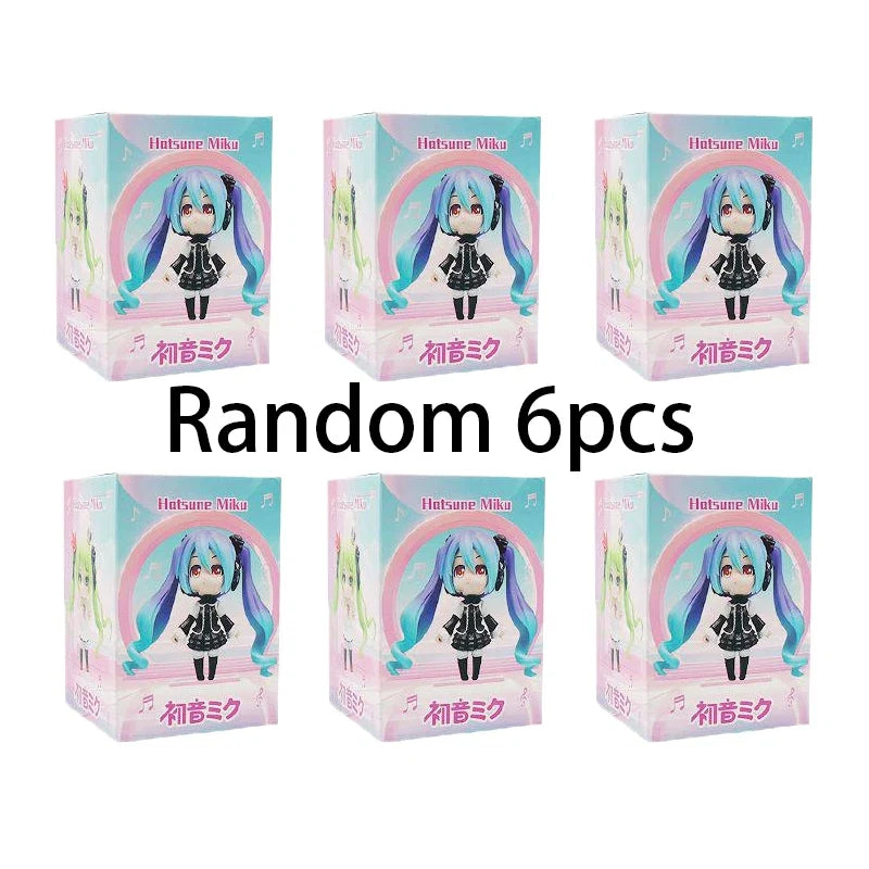 New six generation Chuyin beauty girl anime cute funny face Q version Chuyin doll machine egg twisting machine pendulum model
