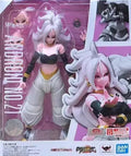 Bandai In Stock Shf Dragon Ball Z Android 21 S.h.figuarts Genuine Collectible Action Figure Anime Model Toys Gift Anime Series