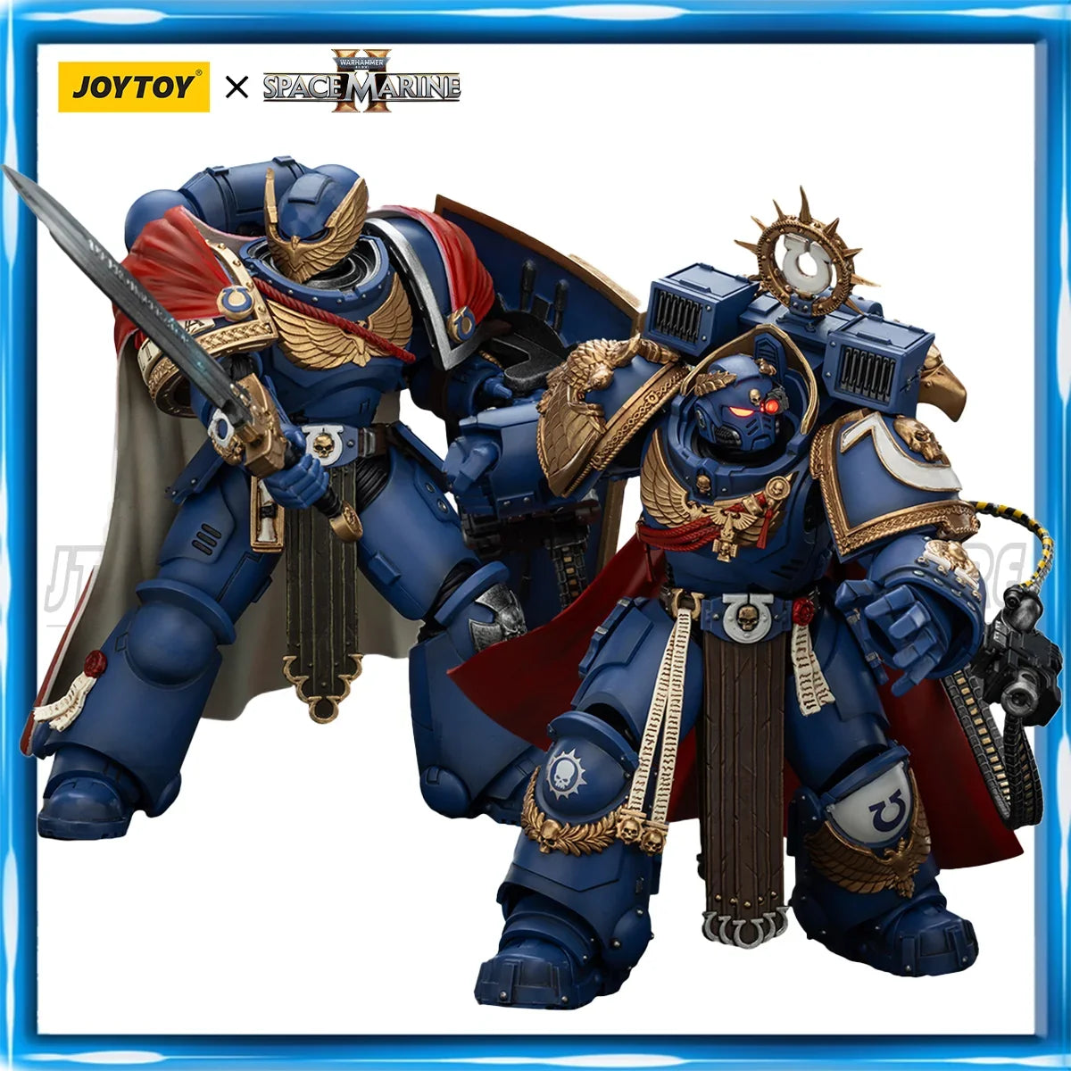 JOYTOY Warhammer 40K 1/18 Action Figure Ultramarines Marneus Calgar Victrix Honour Guard Anime figures Toys Model