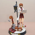 Detektiv Conan GK Preis Figur Kudo Shinichi Edogawa Conan Austauschbarer Kopf Anime Statue Beika Chou Szene Sammlerstück Modell