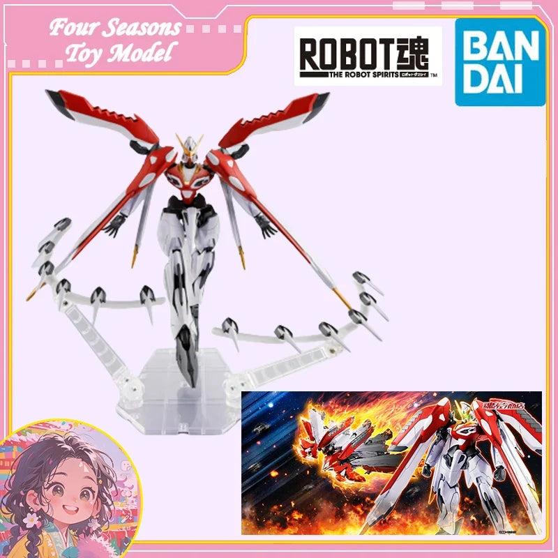 Fast Shipping Bandai Anime THE ROBOT SPIRITS PHOENIX GUNDAM Original Model Toys Action Figure Collectible Ornament Children Gift