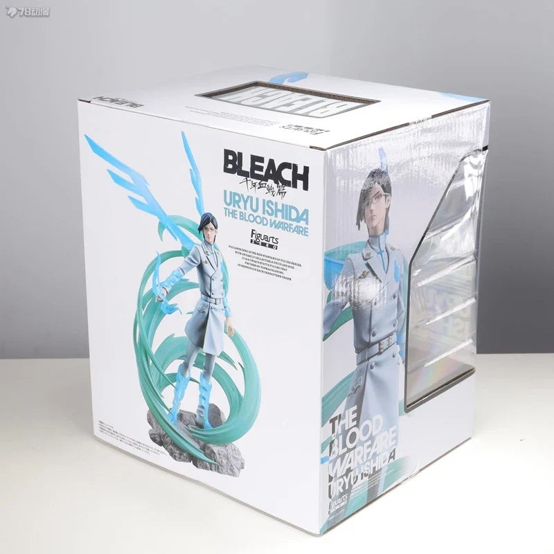 Bandai Genuine Figuarts ZERO BLEACH Ishida Uryuu THE BLOOD WARFARE Anime Action Figure Collectible Model Toys Ornaments Gift Kid