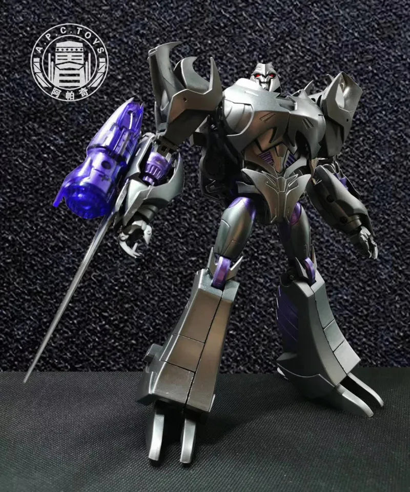 Spielzeug bemalt mit Metallic-Silberfarbe APC TOYS Apache's Dark Leader: TFP Leader's Proof Jungen Spielzeug