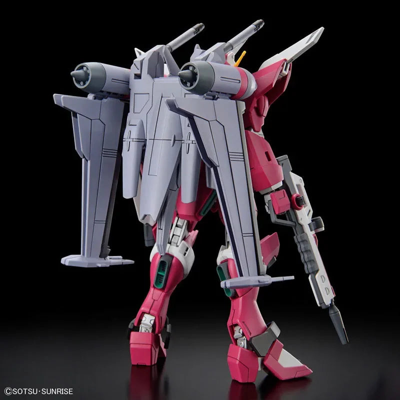 Bandai Original Genuine Figure Gundam Model Kit HGCE 1/144 Infinite Justice Gundam Type II Collection Model Action Figure Toys