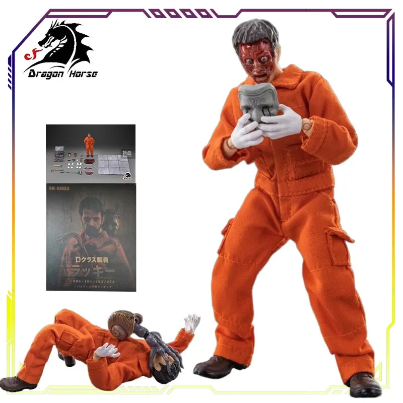Dragon Horse Original 1\12 SCP Foundation Series SCP-181 D-class Personnel Lucky Anime Action Figure Model Toys Gifts Fo Boys