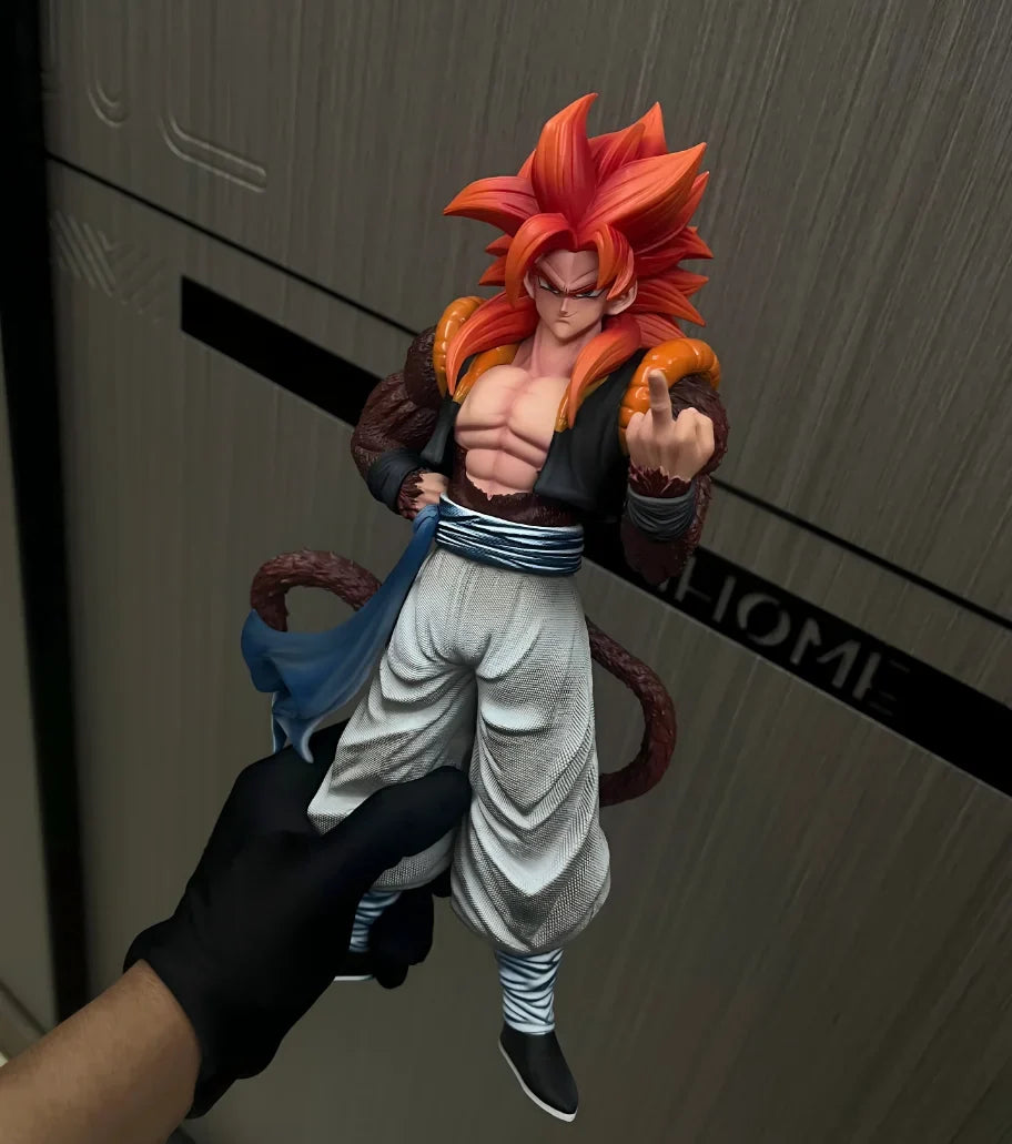 JT Studio Dragon Ball SSJ4 Gogeta Figure 30cm PVC High-Detail Anime Fusion SSJ Statue Collectible Son Goku Action Model boy Gift