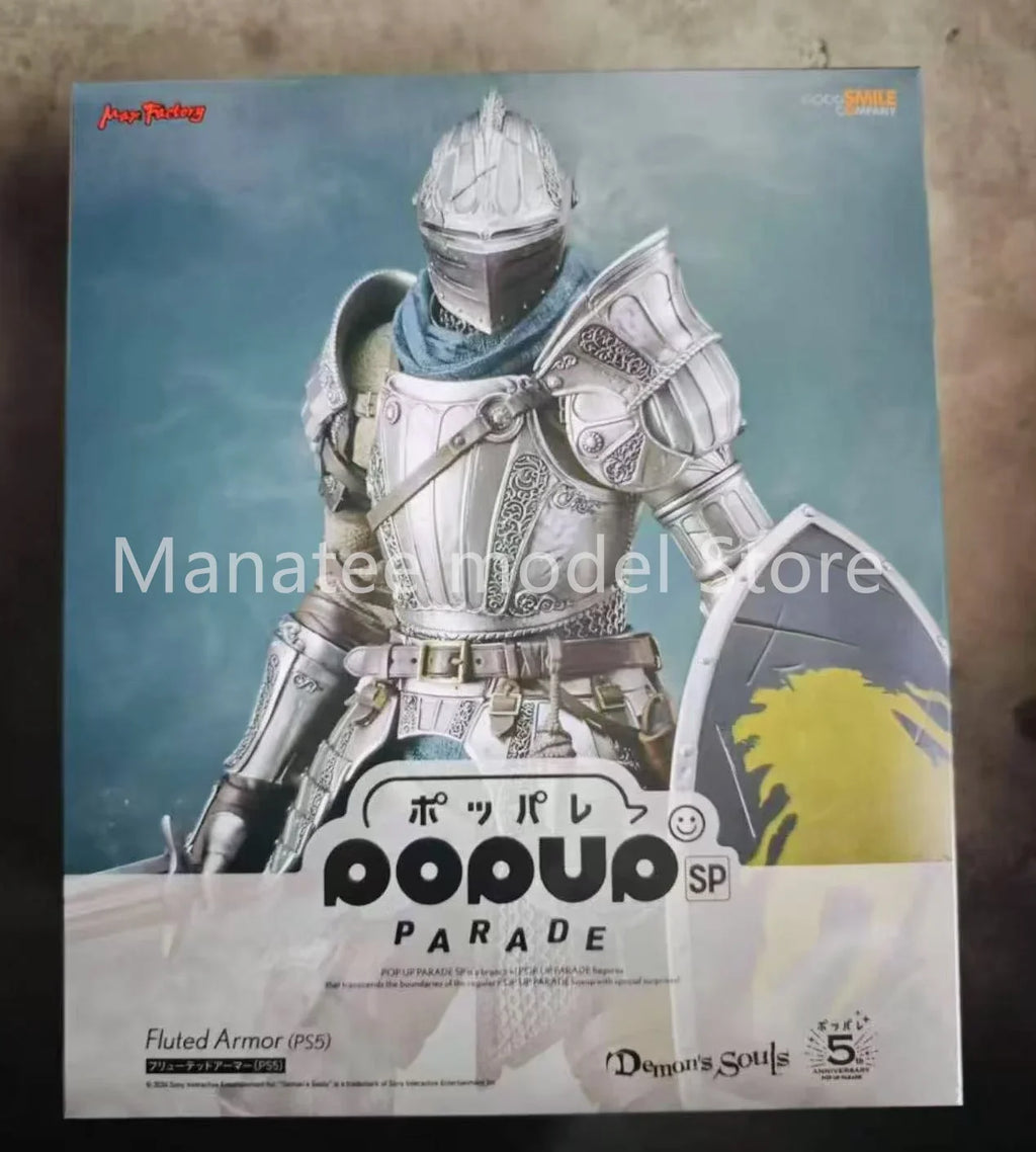 Good Smile Company Original figma Demon's Souls (PS5) Fluted Armor (PS5) PVC Action Figure Anime Model Toys Collection Doll Gift