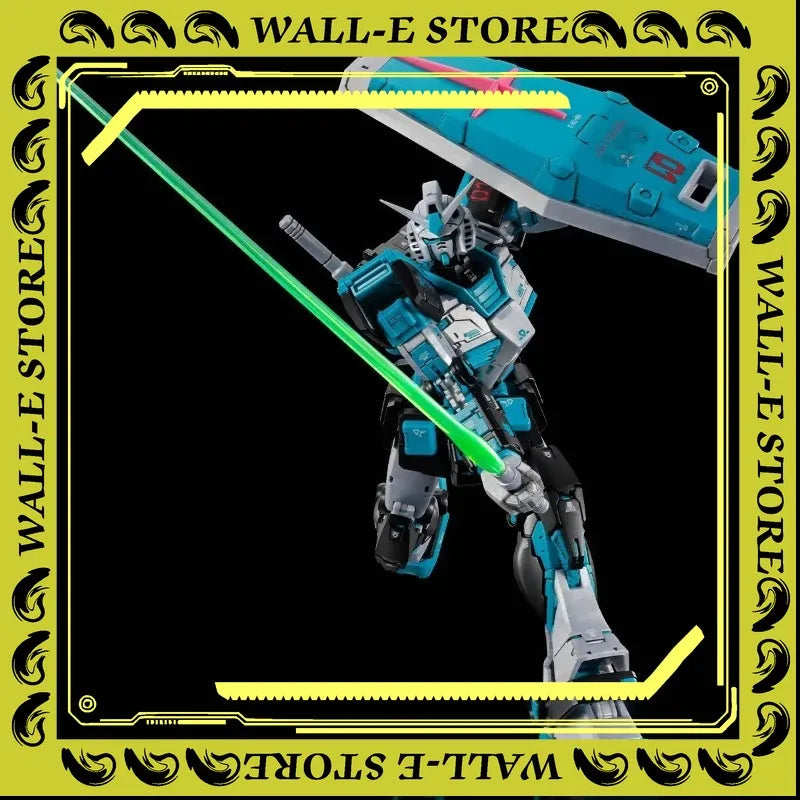 BANDAI PB LIMITED RG 1/144 RX-78-2 GUNDAM Ver.2.0 [Hatsune Miku Ver.] Anime Action Figures Assembly Model Collection Toy