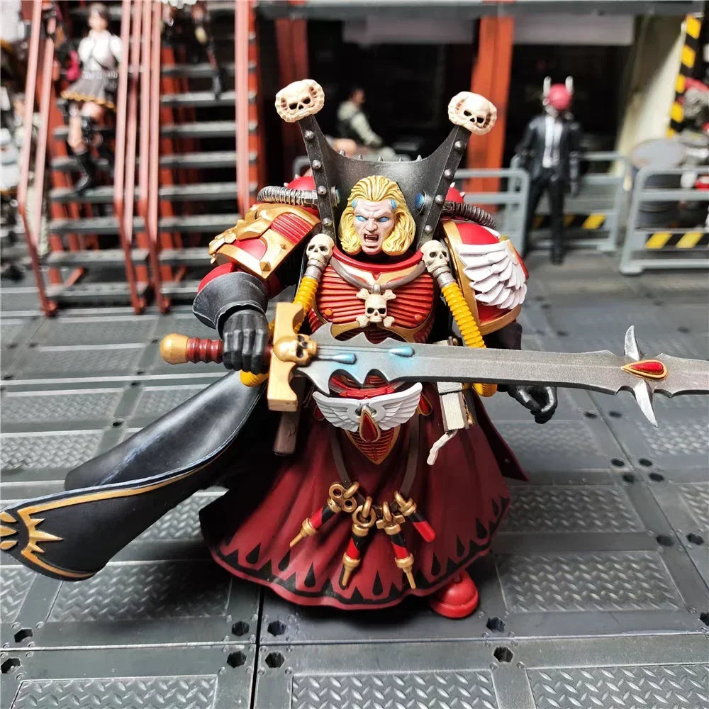 Original JOYTOY Warhammer 40K 1/18 Blood Angel Mephiston Anime Model