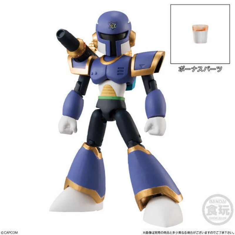 BANDAI Rockman EXE ZERO SMP Armor VAVA GACHA Action Figures Model Kids Toy