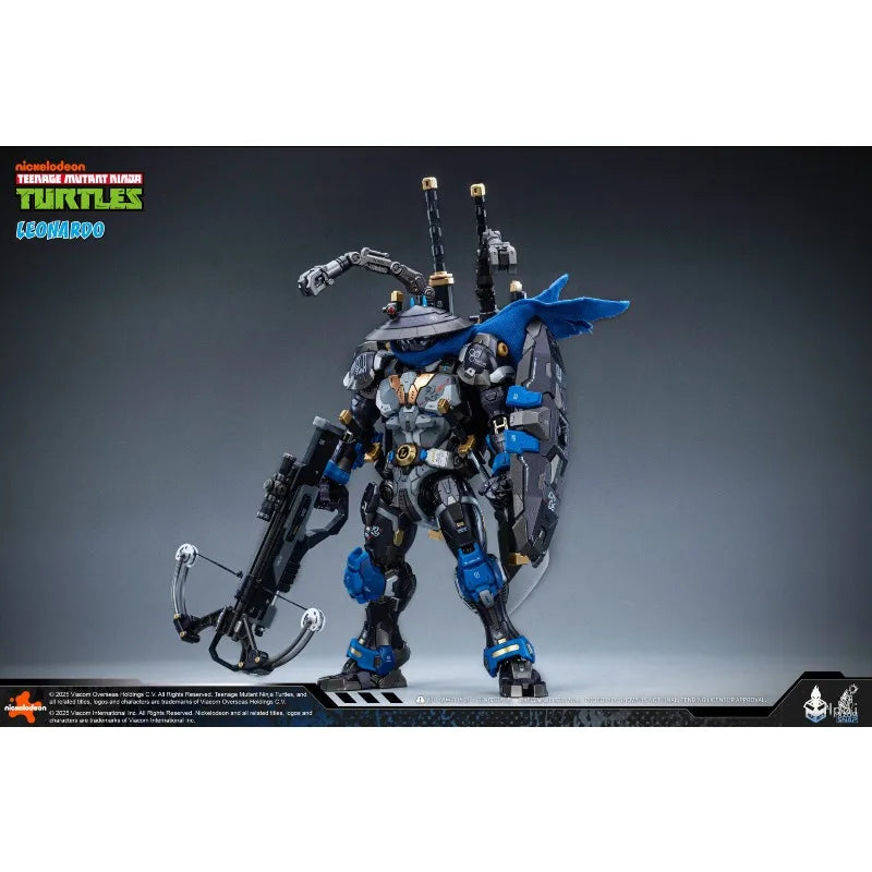 HeatBoys Anime Original Ninja Turtle Leonardo Commemorative Edition Ambush Alloy Finished Product Super Movable Mecha Model Toy
