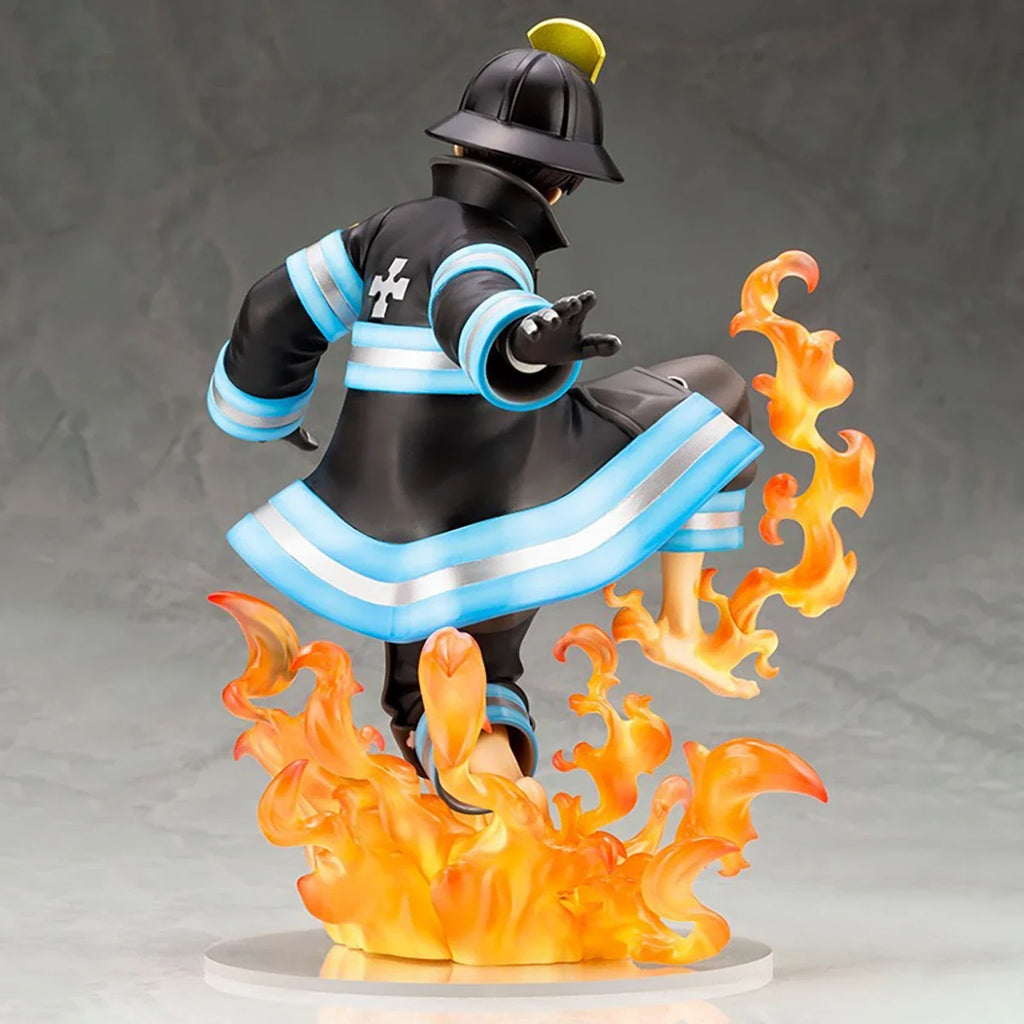 100% Original in Stock Kotobukiya ARTFX J Enn Enn No Shouboutai Shinra Kusakabe Model Toys Collection Series Anime Figure
