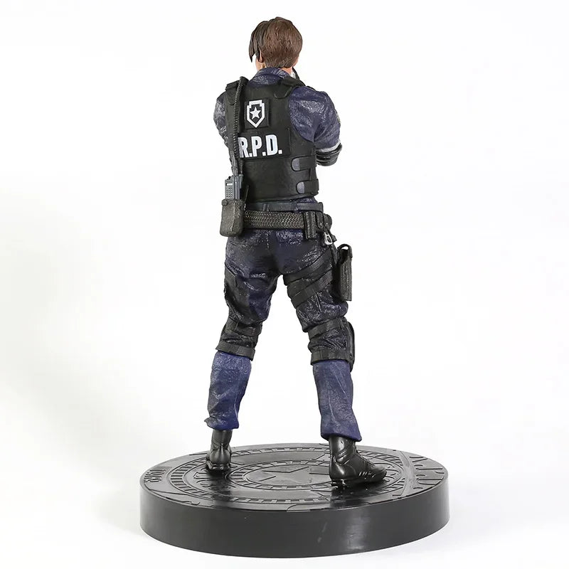 Biohazard RE Leon S. Kennedy / Jill Valentine Figure Figuine Model Statue Decoration PVC Toy