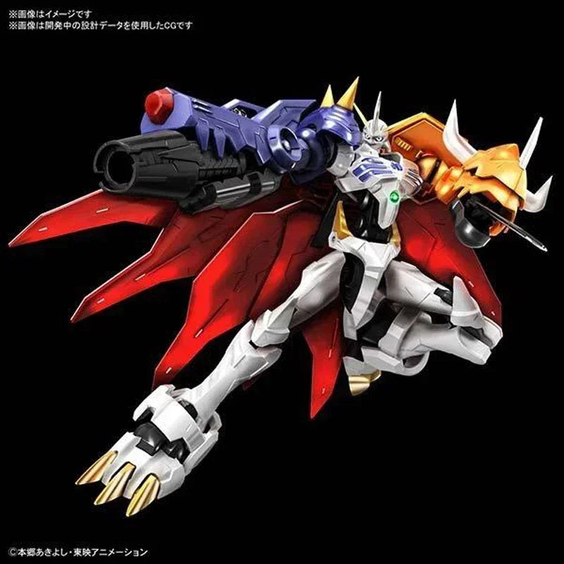 Gundam Bandai FRS DIGIMON ADVENTURE Digital Monster OMEGAMON Toy Figures Model Kit Toy Assembly Action Mech Original Product