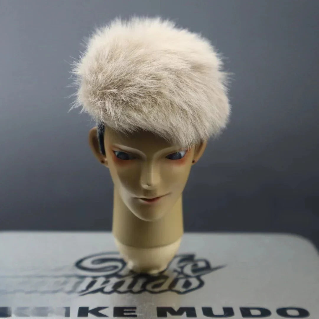 Customized 1/6 Scale Trendy Anime Male Solider Head Sculpt Boy Transplanted Hair Head Played Model for 12in Action Figure Toy