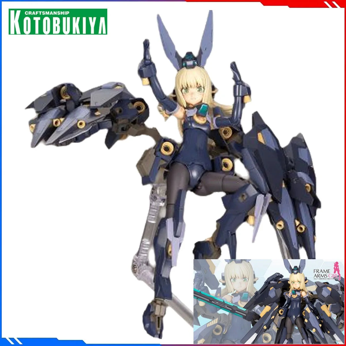 Kotobukiya Genuine Anime Model Kits Frame Arms Girl Zeryphikal H=190mm Toys Action Figure Assembly Model Gift for Boy Girl