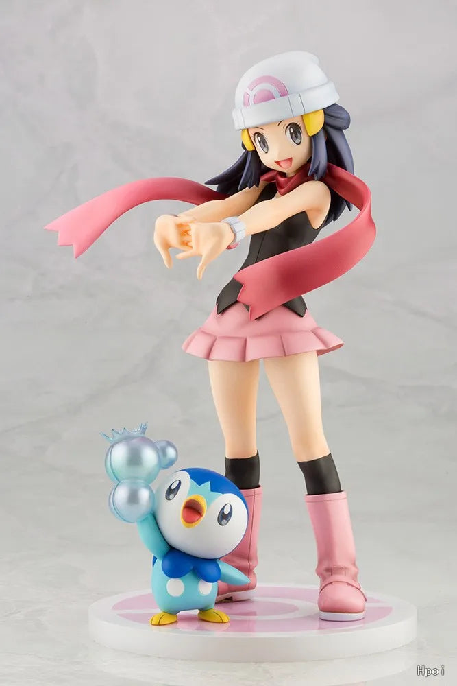 【FS】 Original Kotobukiya ARTFX J Pokémon Xiaoguang and Pogaman Anime Doll Figures Models Toys Gifts