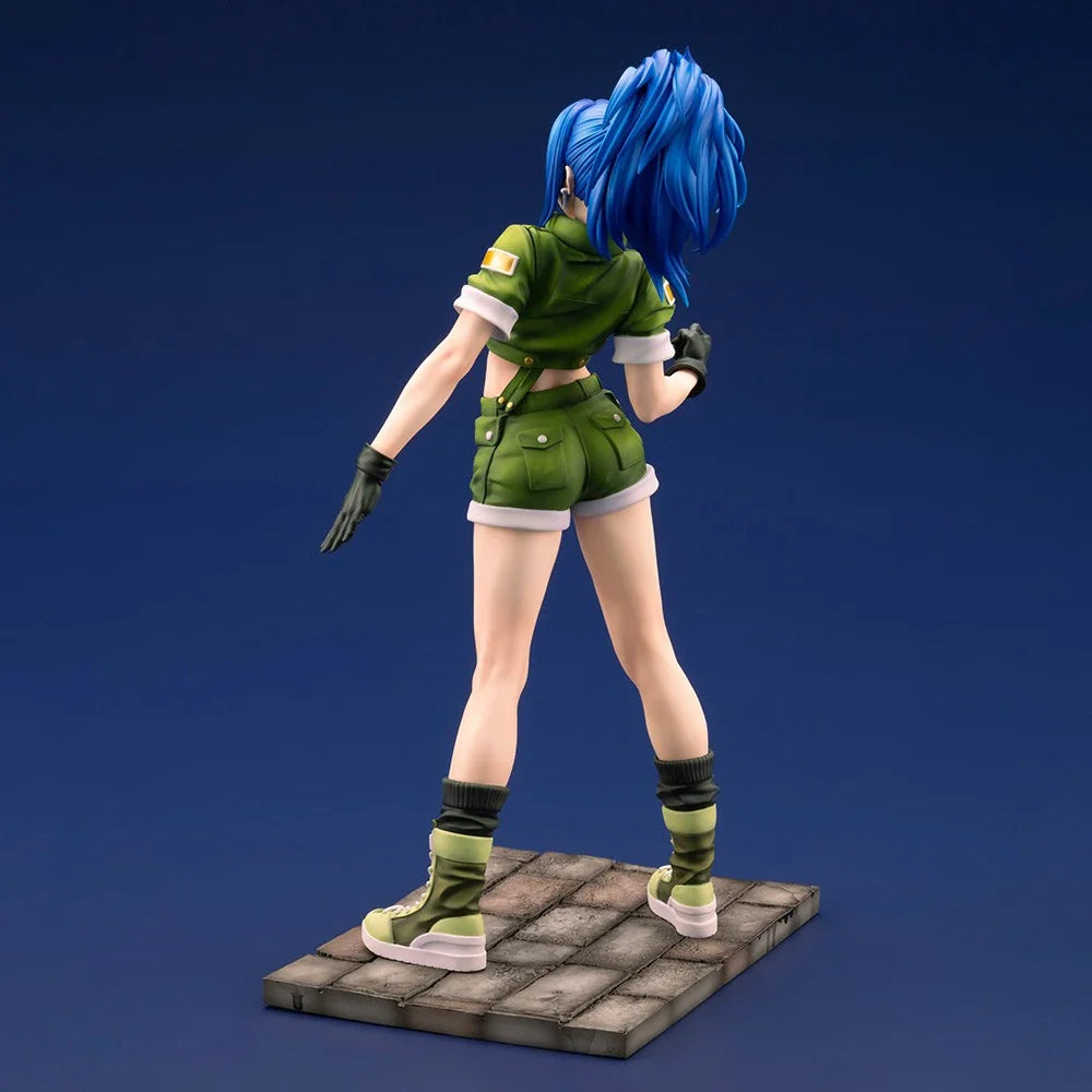Original in Stock Kotobukiya The King of Fighters '97 - Leona Heidern - Bishoujo Statue - 1/7 Anime Figure Action Figure Model