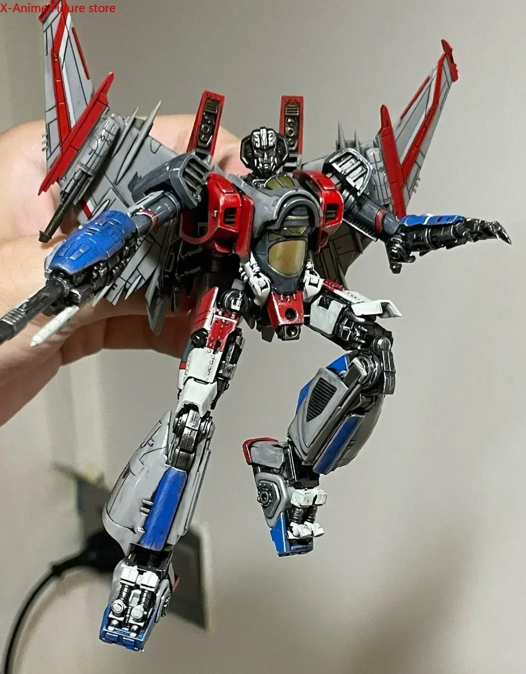 Spot Smart Kit SK02 Blitzwing SK08 Starscream TF6 Glue-free Transformation Toys Assembly Robot Anime Action Figures Movable Doll