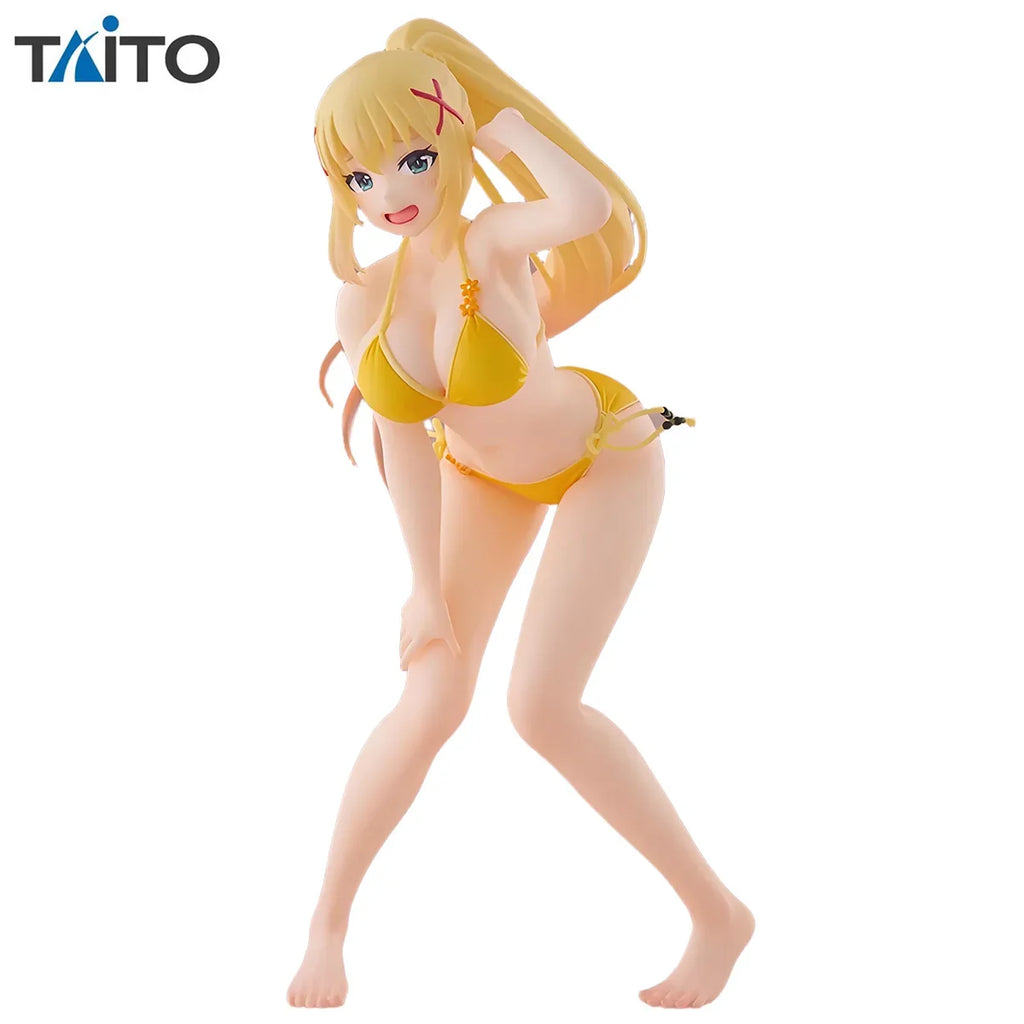 TAiTO Coreful God's Blessing On This Wonderful World Season 3 Darkness ~Swimming Wear Ver.~ PVC 18CM Action Figures Model Toy