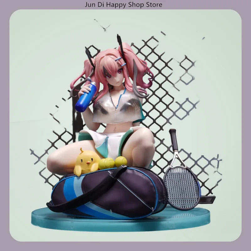 22cm Azur Lane Bremerton Tennis Girl Resting Pose Anime Figure Model Statue Collection Desktop Decoration Ornament Toy Gift