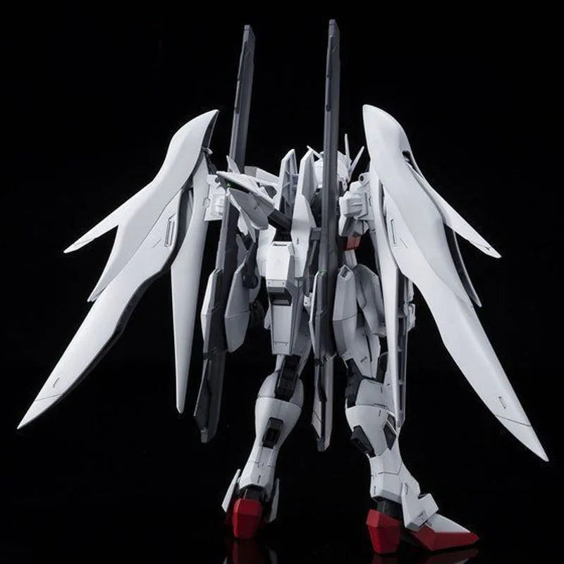 Bandai Original MG Impulse Gundam Blanche ZGMF-X56S 1/00 Anime Action Figure Assembly Model Toys Gifts For Children GUNDAM