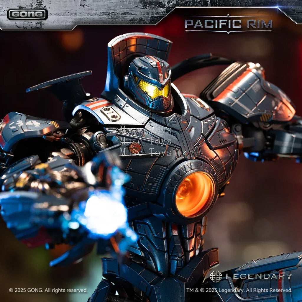 【 In stock 】GONG Pacific Rim Gipsy Danger 25CM 10-inch Alloy Action Figures Toy Gift Collection