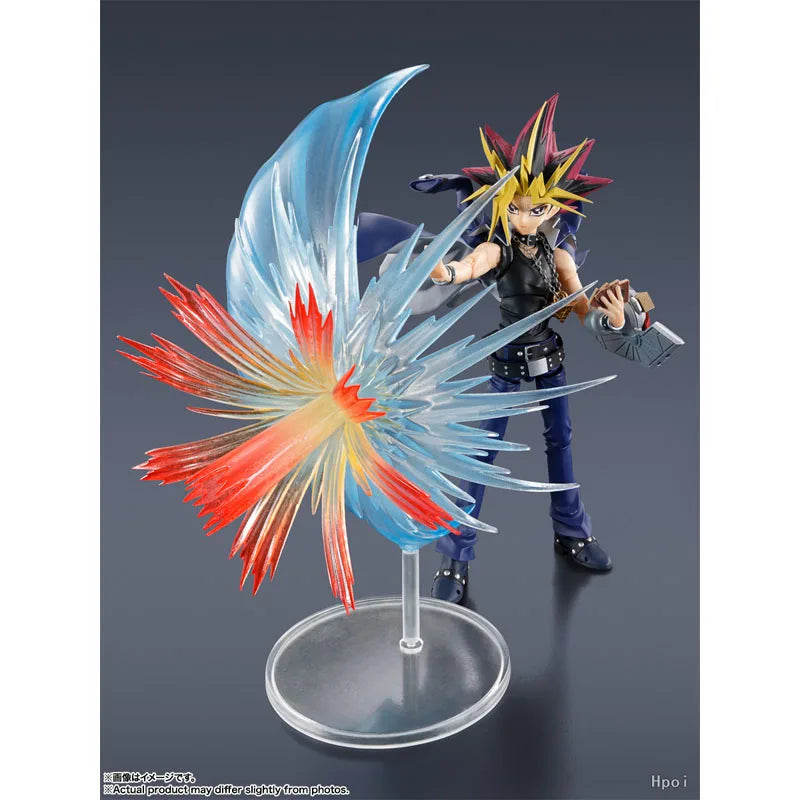 Bandai S.H.Figuarts Yu-Gi-Oh！Model Kit Genuine SHF Yami Yugi Anime Action Figure Collection Finished Model boys Christmas gifts