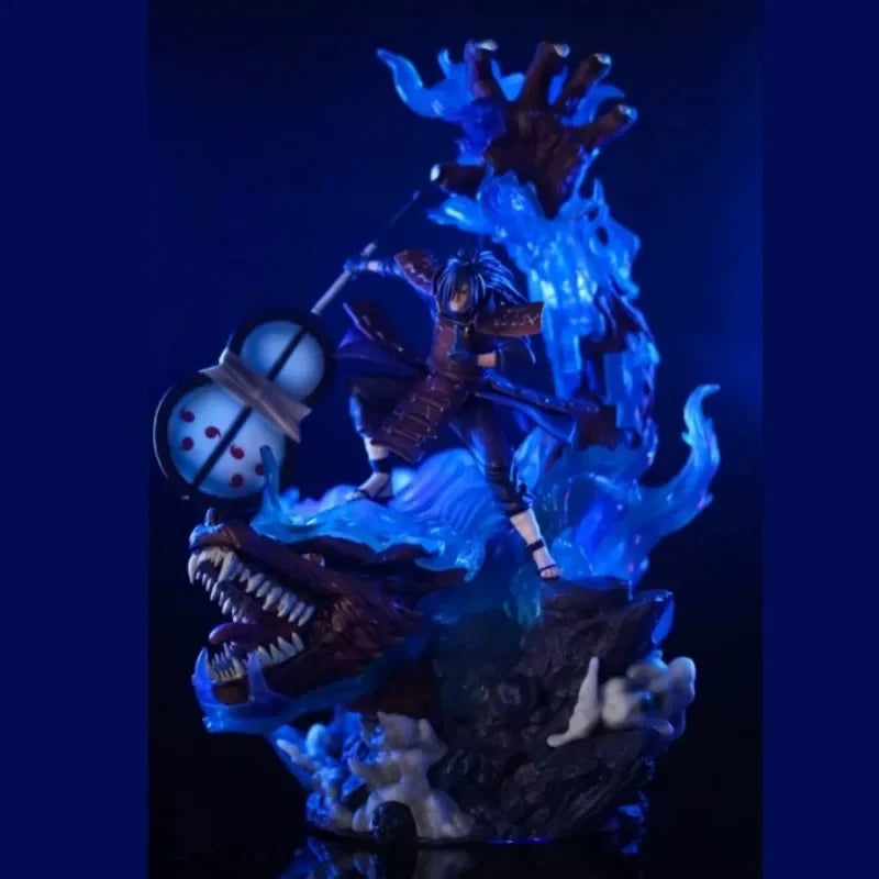 40cm NARUTO Uchiha Madara Animation Peripherals The Strongest Battle Susanoo Model Figure Decoration Craft Gift Toy Collection