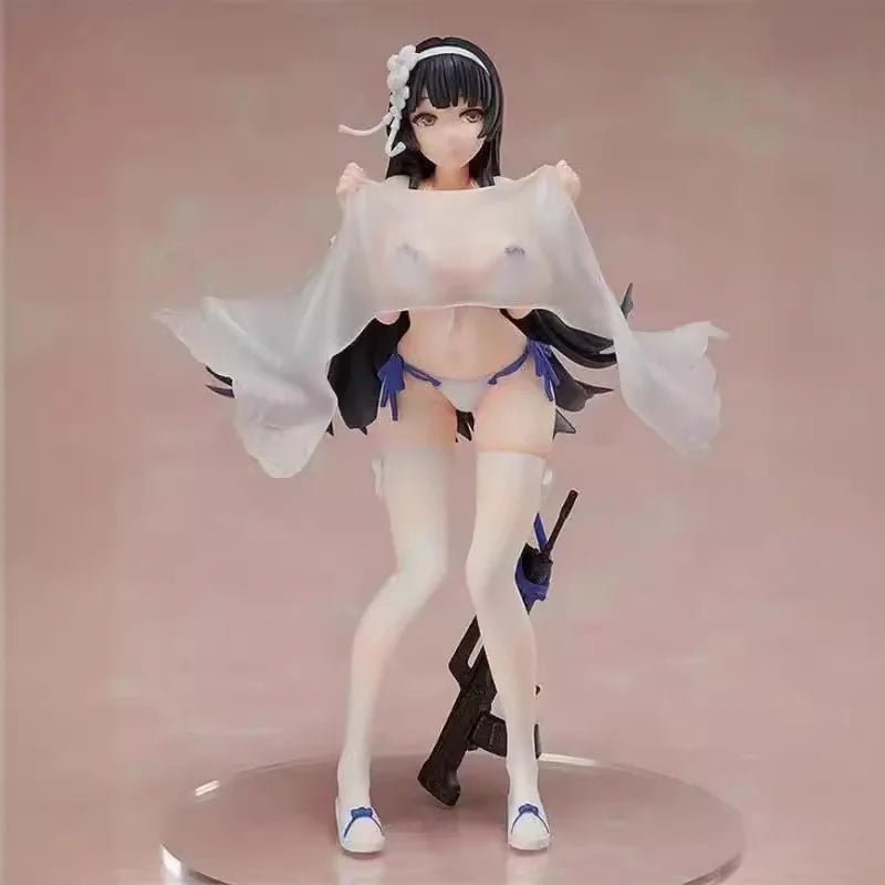 13.5cm Girls Frontline Qbz-95‌‌ In Swimsuit Game Girl Figures Statue Cartoon Girl Models Boys Collectible Toys Ornament Doll Toy