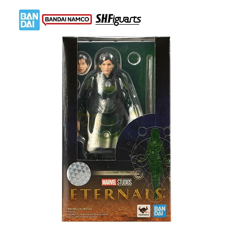 Bandai Original Genuine Eternals Model Kit Anime Figures SHF Sersi Action Figure Collection Model for Kids Toys Christmas Gifts