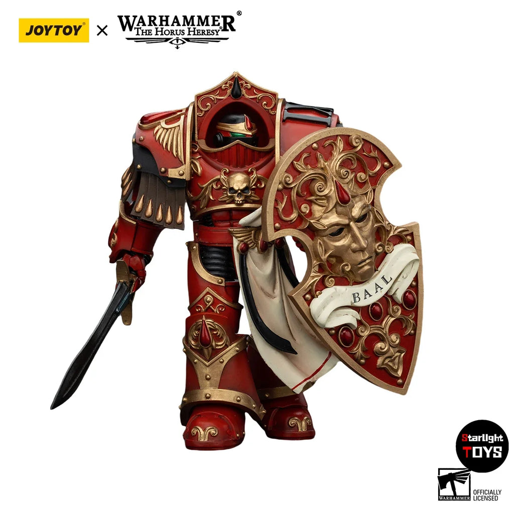 JOYTOY Warhammer 40K Blood Angels Crimson Paladins Squad Model Toy Gift 1/18 Action Figure