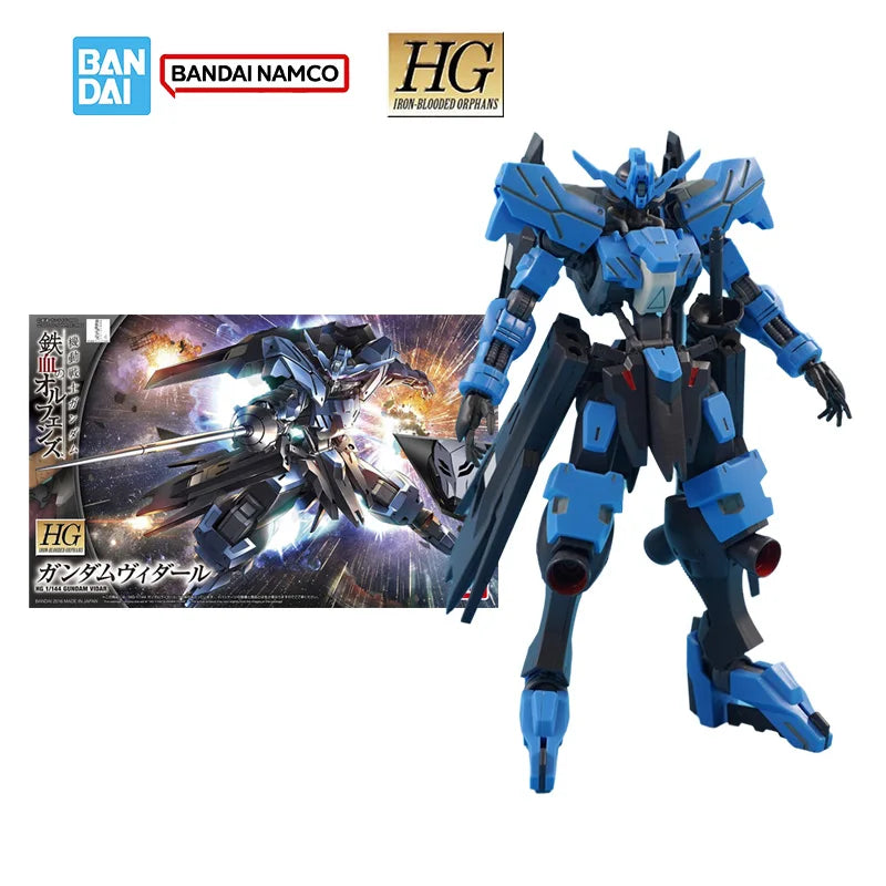 Bandai Original Genuine Figure Gundam Model Kit HG IBO 1/144 ASW-G-66 Gundam Vidar Collection Model Action Figure for Toys Gifts