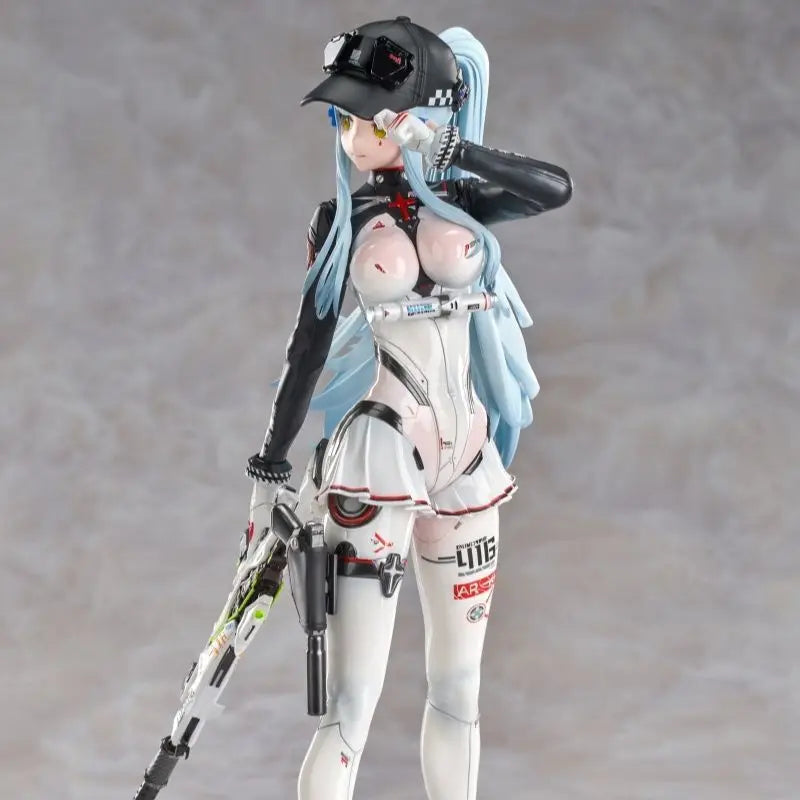 24cm Game GIRLS' FRONTLINE HK416 Figure Cute Girls Figures Statue Collection Model Desk Decoration Model Doll Birthday Gift Toys