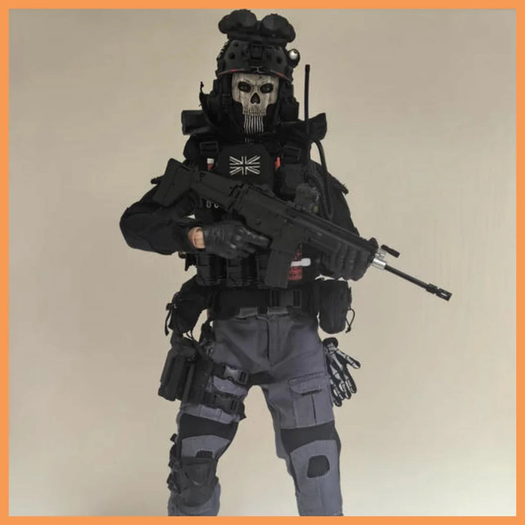 FLAGSET KSTOYS KS21001 1/6 Scale Night Battle Ghost Military Male Soldier with Weapons Full Set 12" Action Figure Model Toys