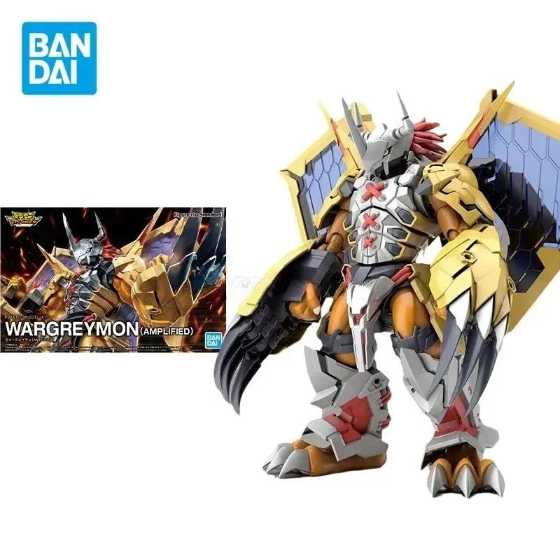 In Stock Bandai Original Digital Monster Figure-rise Standard Anime Figure Model WARGREYMON AMPLIFIED Action Toy Gifts for Kids.