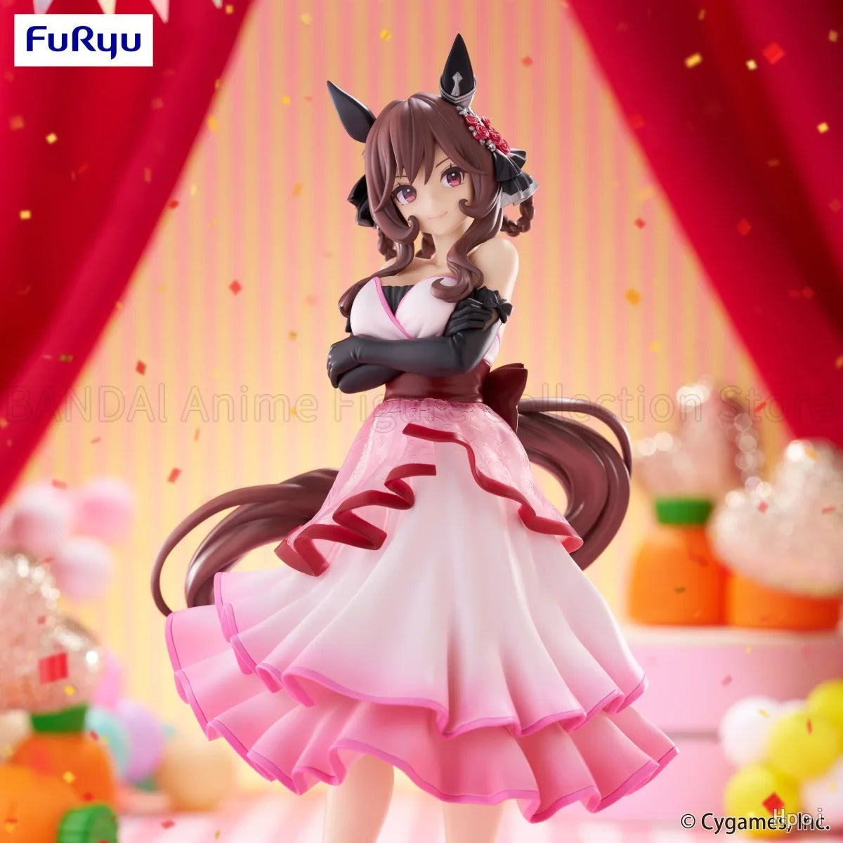 Original FuRyu Uma Musume Pretty Derby Trio-Try-iT Figure Orfevre/Gentildonna/Still in Love Toys Model