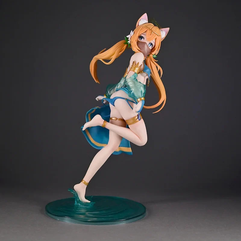 Blue Archive The Animation Anime Peripheral Desktop Ornaments Iochi Mari Dancer Girl Anime Beauty Girl Model Decoration Gifts