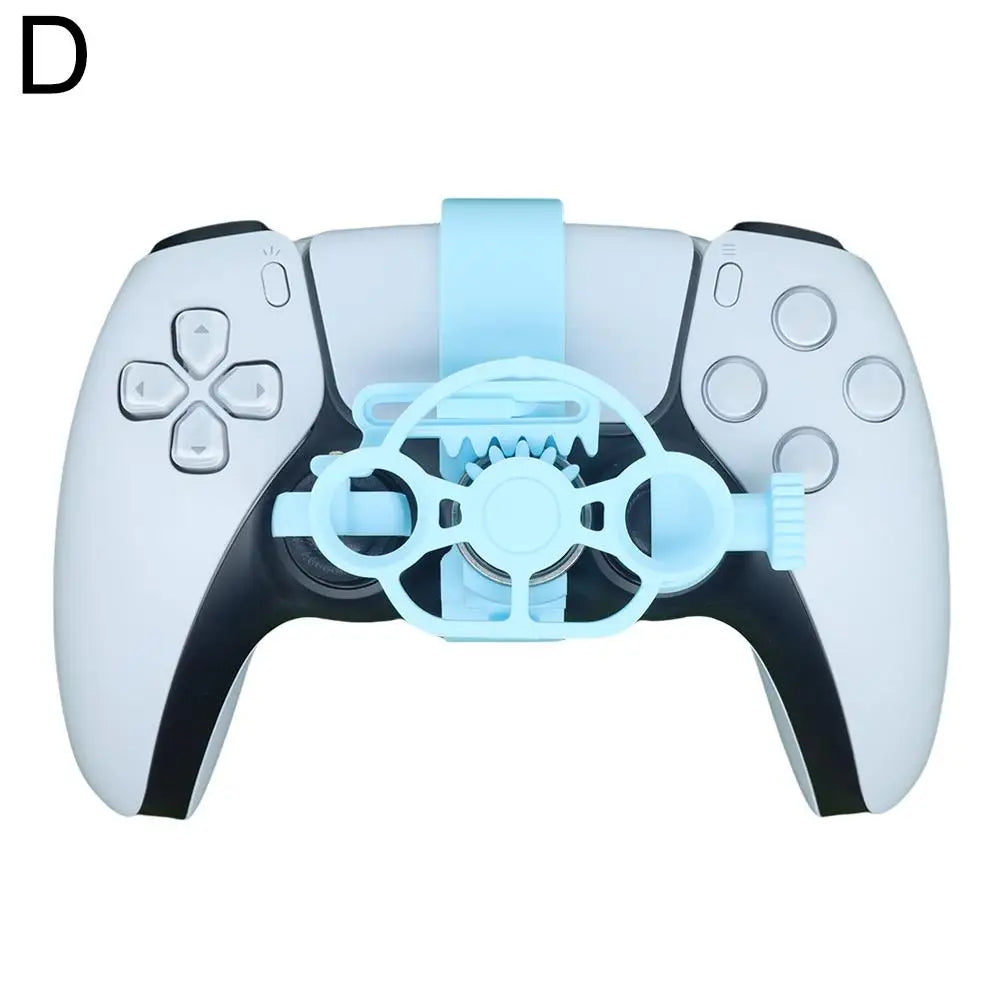 Colorful Gamepad Steering Wheel Accessories Mini 3D Printing For PS 5 Game Controller Auxiliary Replacement Accessories